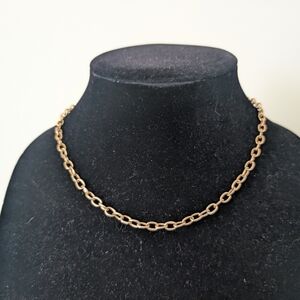 Vintage Goldtone Chain Necklace